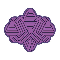 Hive Abstract frame emblem