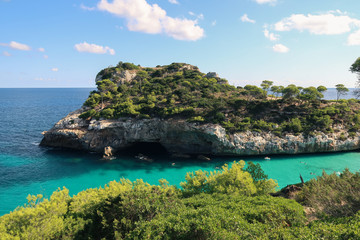 Playa Calo des Moros en Mallorca