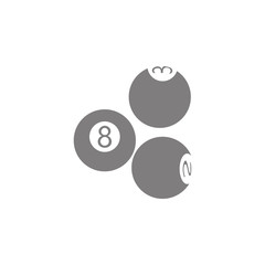 billiard balls icon. Web element. Premium quality graphic design. Signs symbols collection, simple icon for websites, web design, mobile app, info graphics