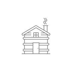 House in the village icon. Web element. Premium quality graphic design. Signs symbols collection, simple icon for websites, web design, mobile app, info graphics