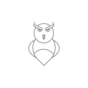 owl icon. Web element. Premium quality graphic design. Signs symbols collection, simple icon for websites, web design, mobile app, info graphics