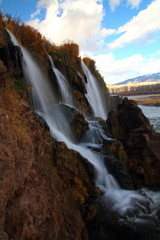 Fototapeta na wymiar Waterfall in Idaho