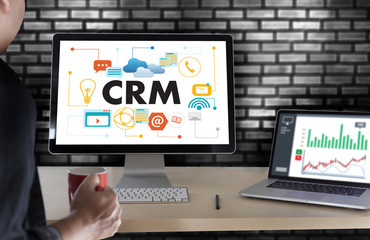 Business Customer CRM Management Analysis Service Concept management