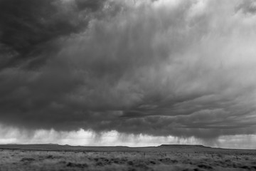 Stormy Sky on the road
