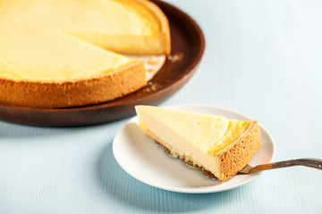 homemade cheesecake