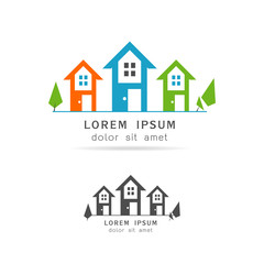 home logo vector illustration