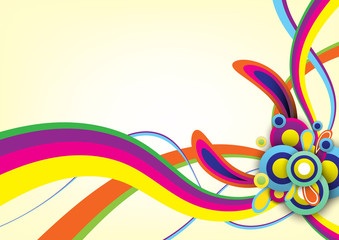Abstract colorful festival background, Creative Design Templates