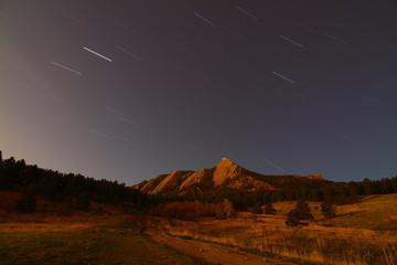 Flat Irons in Boulder, Colorado
