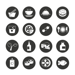 food and sweets icons