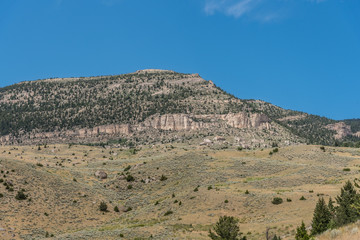 Fototapeta na wymiar Mountain, Prairie & Canyon