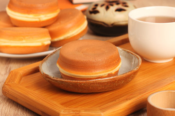 Taiwan delicious snack - wheel-shaped cake
