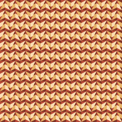 Pattern with triangles.