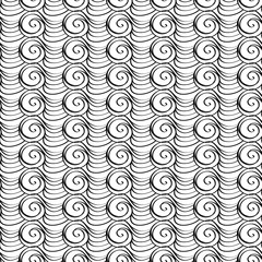 Fototapeta premium seamless wave pattern