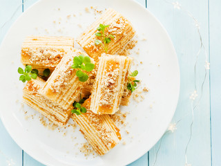 Traditional german baumkuchen