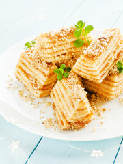 Traditional german baumkuchen
