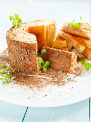 Traditional german baumkuchen
