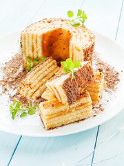 Traditional german baumkuchen