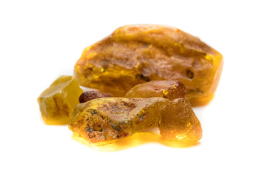 Bernsteine isoliert