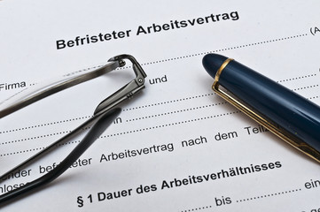 Arbeitsvertrag 