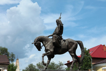 Spring walk in the Astrakhan