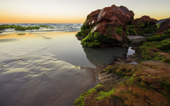 Coolum beach at the Sunshine Coast, Queensland, Australia.