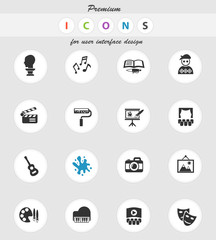 art icon set