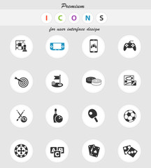 games icon set