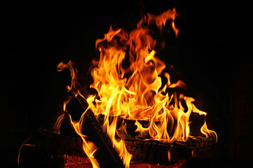 flames background texture