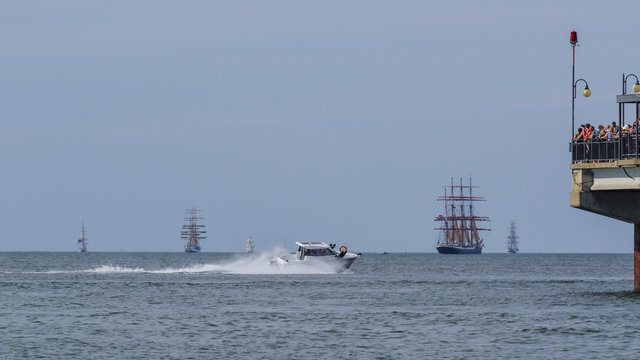 SAILING SHIPS - Parade of Tall Ships in the Baltic Sea