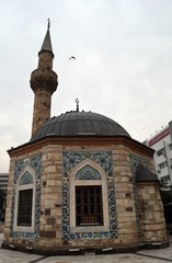Fototapeta na wymiar Yalı Mosque (Yalı Camii)Konak Mosque.İzmir, Turkey