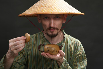 portrait of a tea master