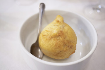 Fried ice cream