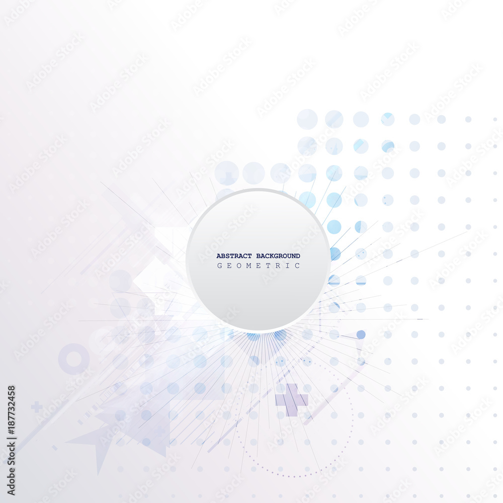 Aufkleber abstract background with colorful geometric elements. technology design.