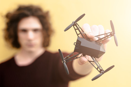 Man with a drone