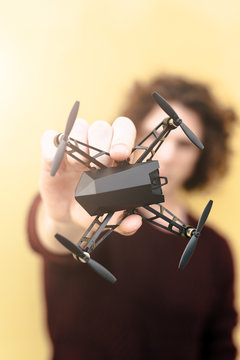 Man with a drone