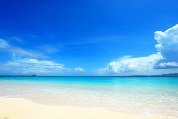 Obraz premium Piękna plaża Okinawy