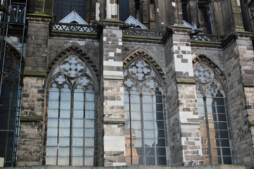Fototapeta na wymiar Gothic Cathedral in Koln in Germany, Europe, Cologne Cathedra