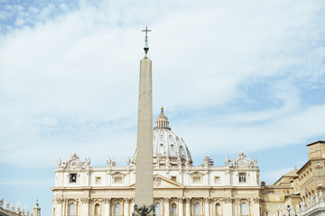 Fototapeta na wymiar Italy, Rome, Vatican, St. Peter's Square