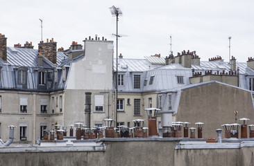 крыши с трубами