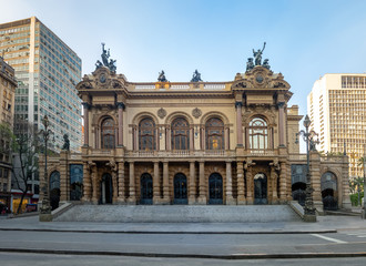 Municipal Theater of Sao Paulo - Sao Paulo, Brazil