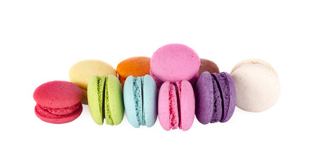 Sweet and colourful macaroons