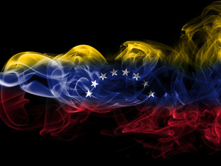 Venezuela smoke flag