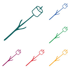 Zephyr on skewer icon