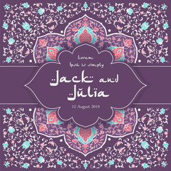 Beautiful vector card