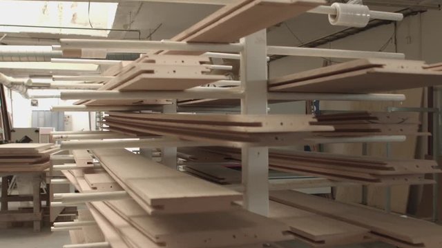 At a woodworking carpentry workshop