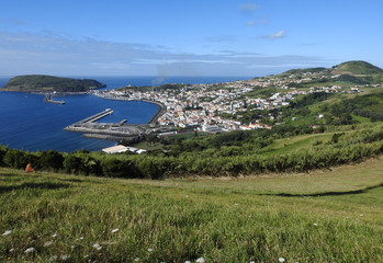 Faial island, Azores, Portugal: Horta city