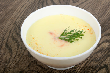Cheese soup