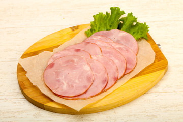 Sliced sausage