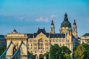 Obraz premium St. Stephen's Basilica, Budapest, Hungary. Named after the first King of Hungary. Co-cathedral of Budapest.
