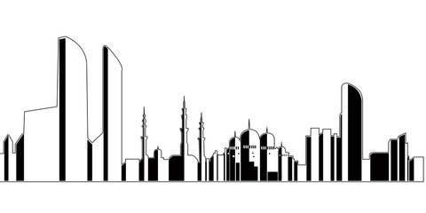 Abu Dhabi cityscape